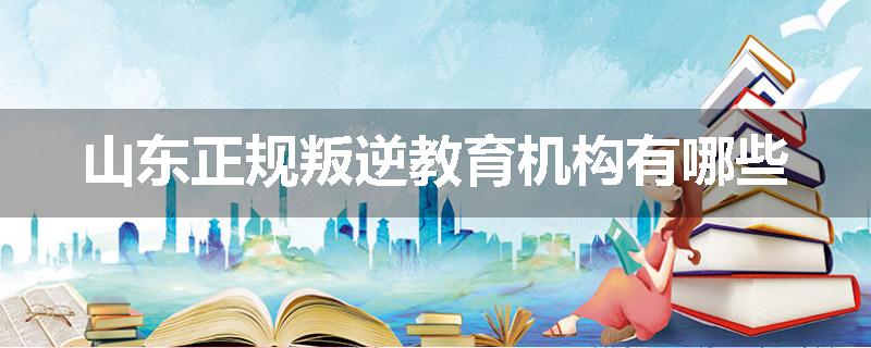 山东正规叛逆教育机构有哪些