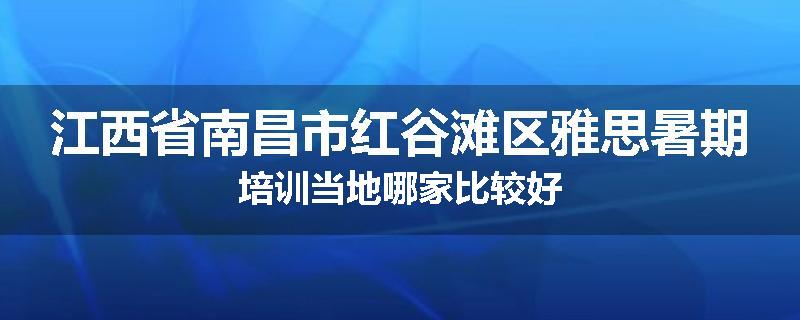 江西省南昌市红谷滩区雅思暑期培训当地哪家比较好