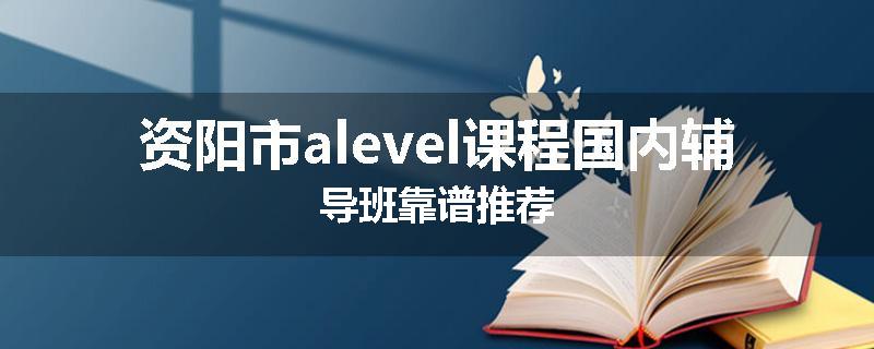 资阳市alevel课程国内辅导班靠谱推荐