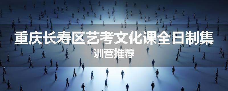 重庆长寿区艺考文化课全日制集训营推荐