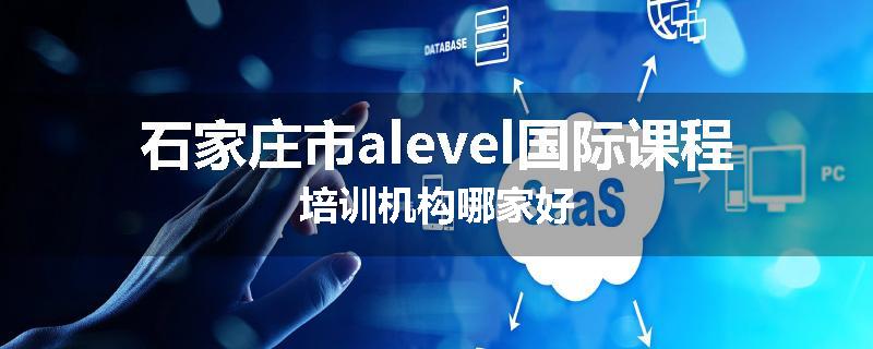 石家庄市alevel国际课程培训机构哪家好