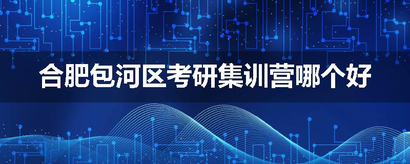 合肥包河区考研集训营哪个好