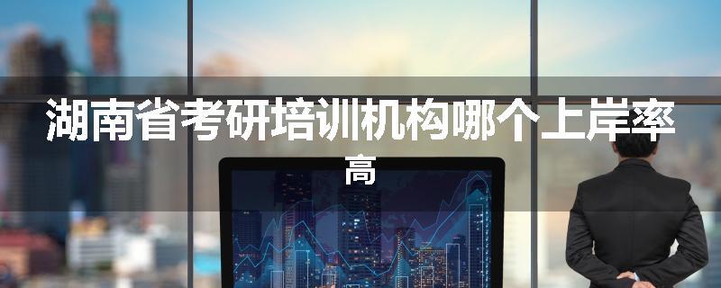 湖南省考研培训机构哪个上岸率高
