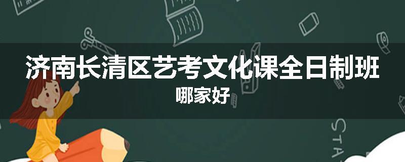济南长清区艺考文化课全日制班哪家好