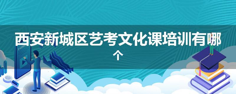 西安新城区艺考文化课培训有哪个