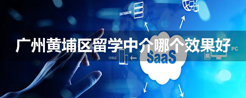 广州黄埔区留学中介哪个效果好