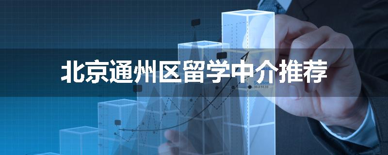 北京通州区留学中介推荐