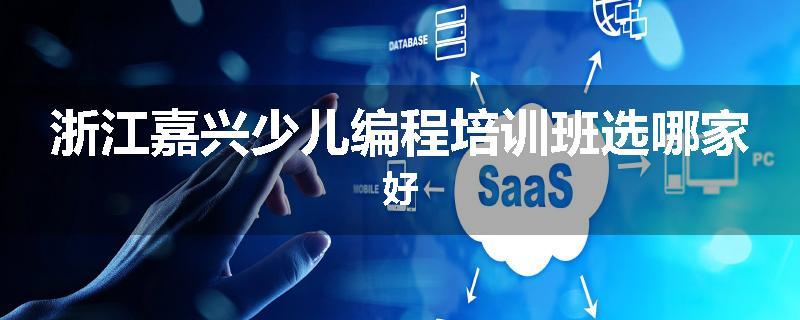 浙江嘉兴少儿编程培训班选哪家好
