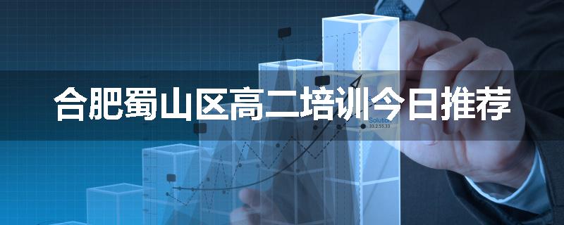 合肥蜀山区高二培训今日推荐