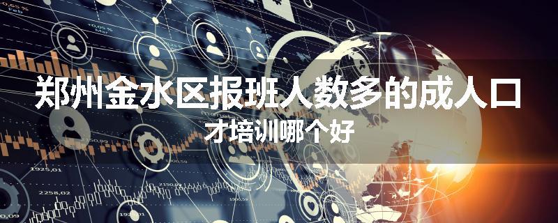 郑州金水区报班人数多的成人口才培训哪个好