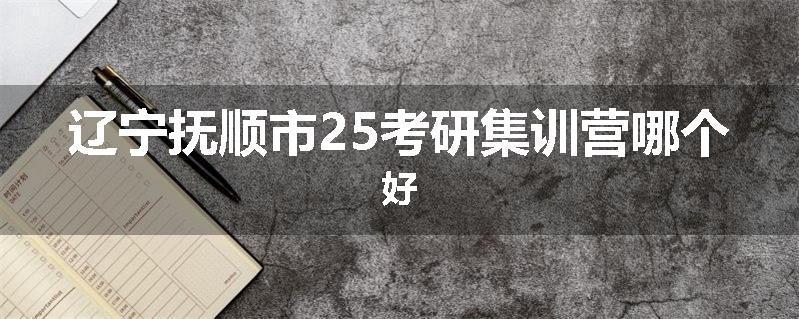 辽宁抚顺市25考研集训营哪个好