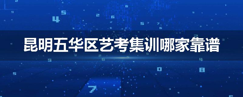 昆明五华区艺考集训哪家靠谱