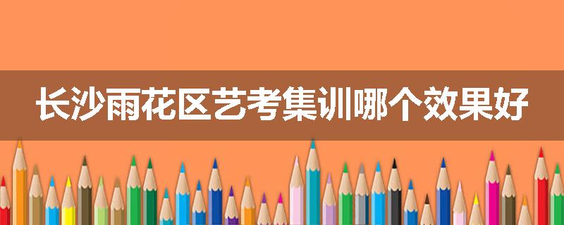 长沙雨花区艺考集训哪个效果好