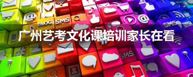 广州艺考文化课培训家长在看