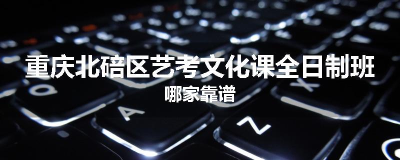 重庆北碚区艺考文化课全日制班哪家靠谱