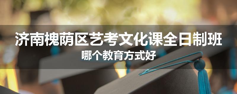济南槐荫区艺考文化课全日制班哪个教育方式好