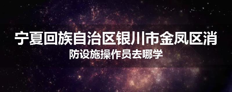 宁夏回族自治区银川市金凤区消防设施操作员去哪学