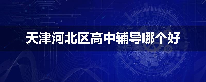 天津河北区高中辅导哪个好
