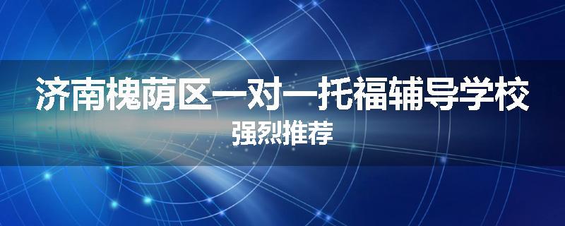 济南槐荫区一对一托福辅导学校强烈推荐