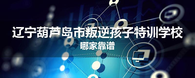 辽宁葫芦岛市叛逆孩子特训学校哪家靠谱