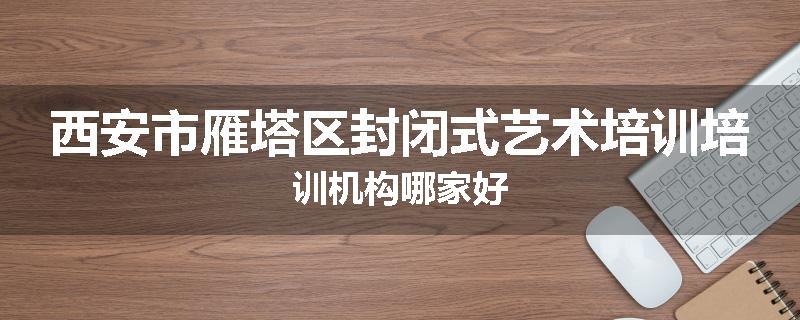 西安市雁塔区封闭式艺术培训培训机构哪家好