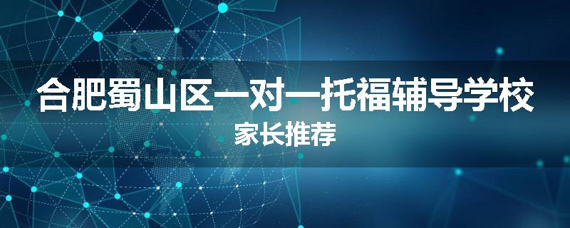 合肥蜀山区一对一托福辅导学校家长推荐