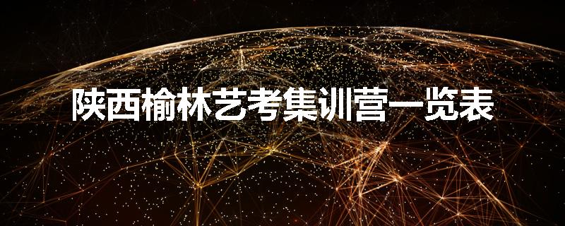 陕西榆林艺考集训营一览表