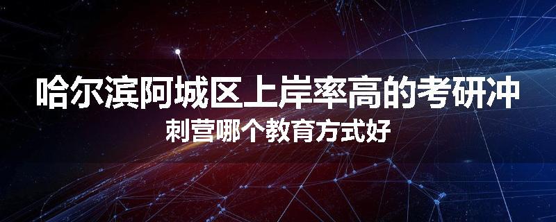 哈尔滨阿城区上岸率高的考研冲刺营哪个教育方式好