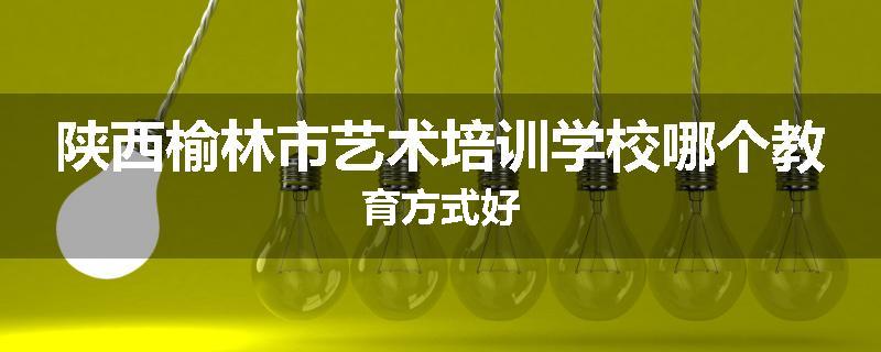 陕西榆林市艺术培训学校哪个教育方式好