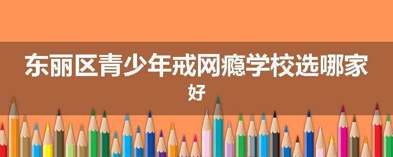 东丽区青少年戒网瘾学校选哪家好