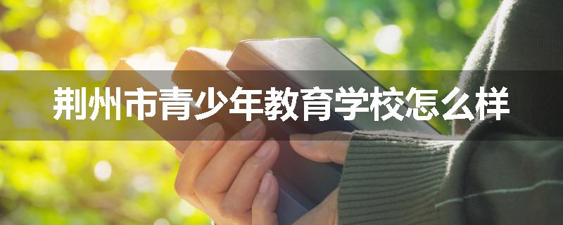 荆州市青少年教育学校怎么样