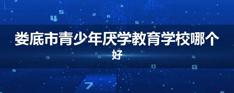 娄底市青少年厌学教育学校哪个好