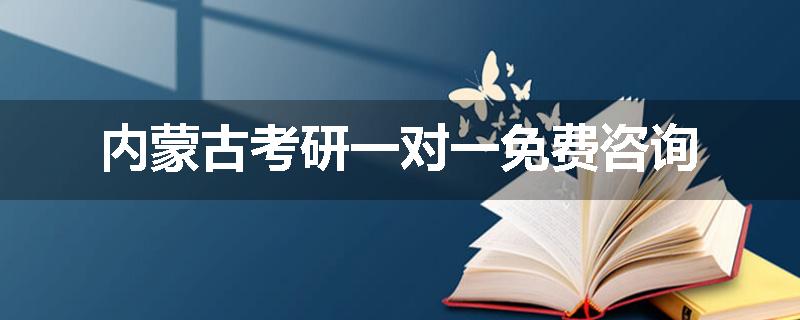 内蒙古考研一对一免费咨询