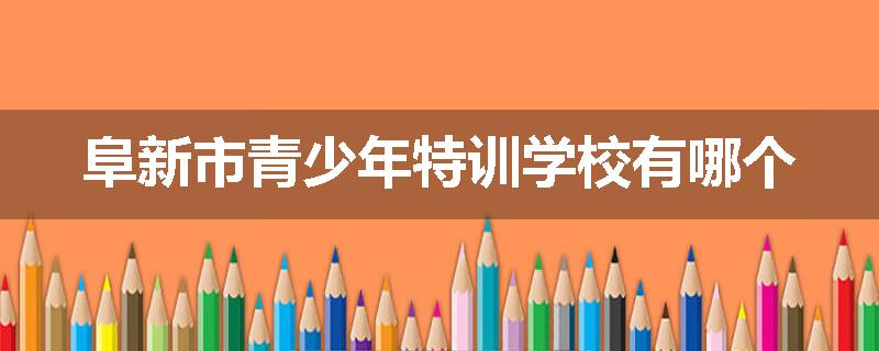 阜新市青少年特训学校有哪个