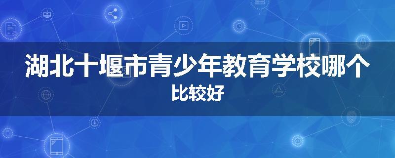 湖北十堰市青少年教育学校哪个比较好