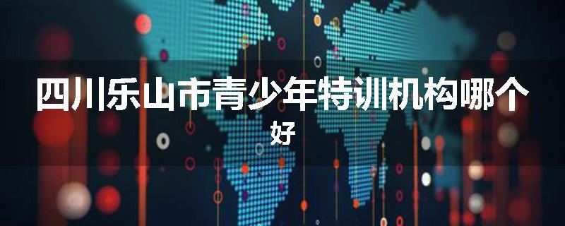 四川乐山市青少年特训机构哪个好
