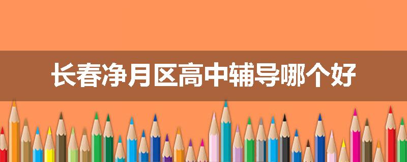 长春净月区高中辅导哪个好