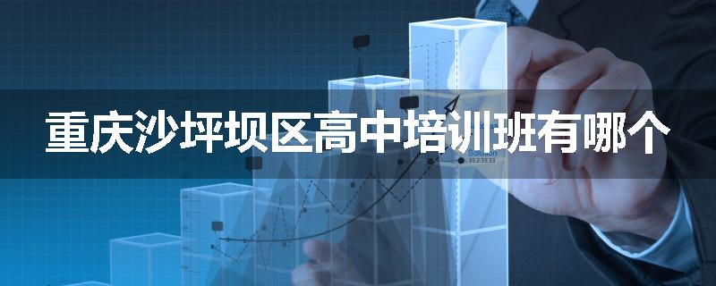 重庆沙坪坝区高中培训班有哪个