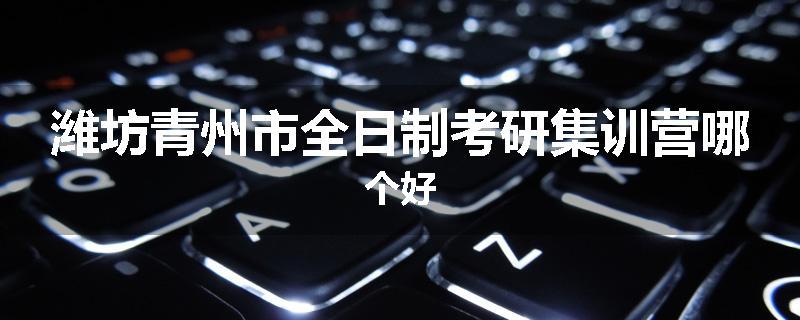 潍坊青州市全日制考研集训营哪个好