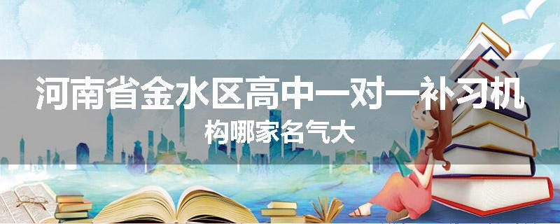 河南省金水区高中一对一补习机构哪家名气大