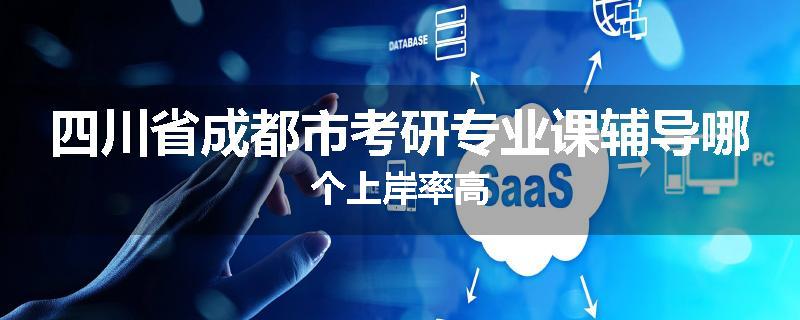 四川省成都市考研专业课辅导哪个上岸率高