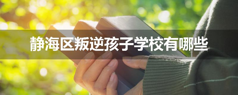 静海区叛逆孩子学校有哪些