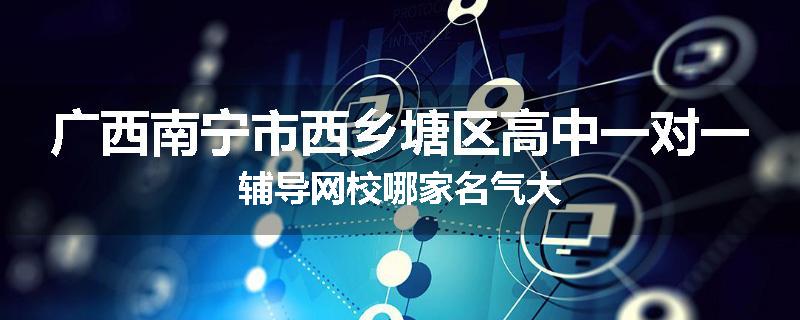 广西南宁市西乡塘区高中一对一辅导网校哪家名气大