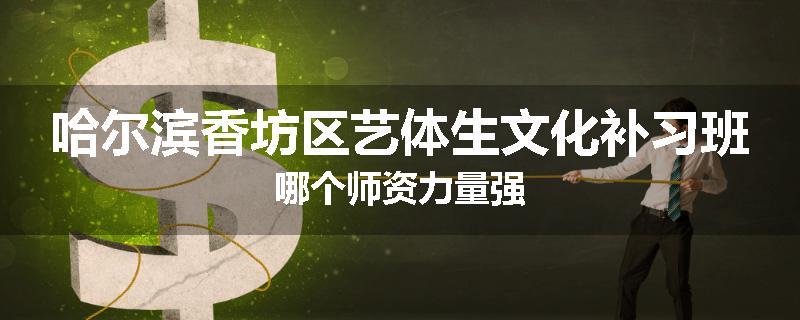 哈尔滨香坊区艺体生文化补习班哪个师资力量强