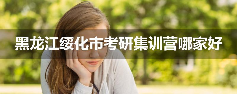 黑龙江绥化市考研集训营哪家好