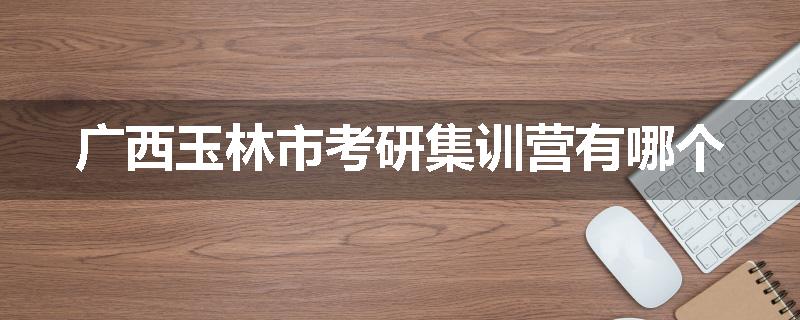 广西玉林市考研集训营有哪个