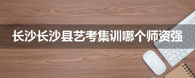 长沙长沙县艺考集训哪个师资强