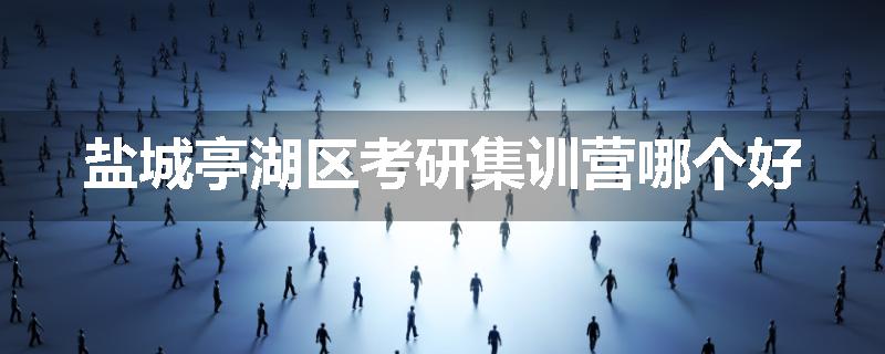 盐城亭湖区考研集训营哪个好
