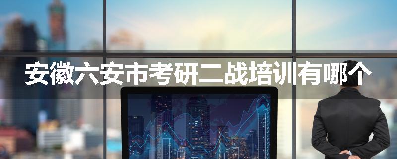 安徽六安市考研二战培训有哪个