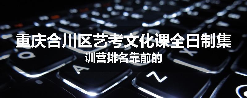 重庆合川区艺考文化课全日制集训营排名靠前的